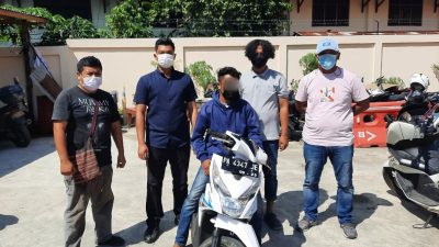 Penadah Motor Curian Dibekuk Polisi