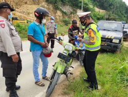 Rutin Gelar Razia, Polsek Muara Tami Kembali Jaring 19 Unit Motor