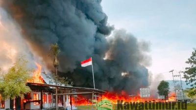 Sejumlah Objek Vital dan Rumah Warga di Yalimo Jadi Sasaran Pembakaran