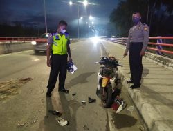 Tabrak Truck Parkir Diujung Jembatan Youtefa, Pelajar Meninggal