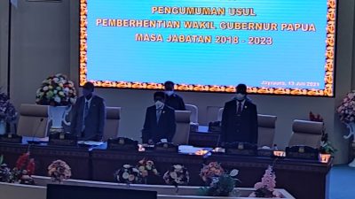 DPR Papua Gelar Sidang Pemberhentian Almarhum Klemen Tinal