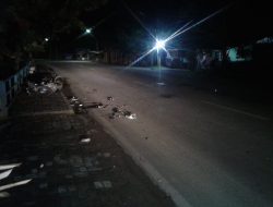 Kecelakaan di Jalan Pantai Hamadi, Tiga Orang Luka Berat