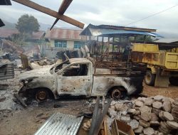 Rusuh di Dogiyai Papua, 1 Tewas Belasan Rumah Terbakar
