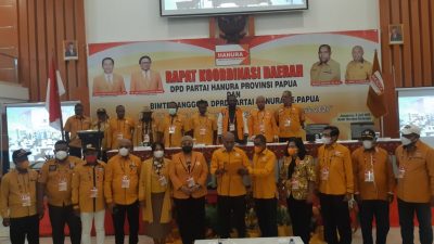 DPC Partai Hanura Se-Papua Nyatakan Dukungan Kepada Kenius Kogoya Sebagai Wagub