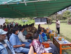 Wakil Bupati Kunker di Distrik Wesaput, Bahas Pemanfaatan Dana Kampung