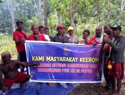 Masyarakat Keerom Dukung PON di Papua