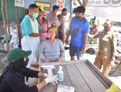 Operasi Yustisi di Pasar Youtefa, Dua Orang Positif Covid