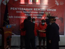 Warga Binaan Lapas Kelas II B Wamena Dapat Remisi Umum