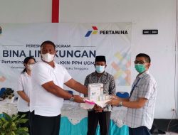 Kembangkan Pembangunan Bahari Berkelanjutan Berbasis Proklim, Pertamina Gandeng Tim KKN-PPM UGM di Kecamatan Manyew
