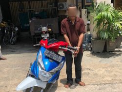 Polisi Amankan Pelaku Penadah Motor Hasil Curian