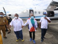 Gubernur Enembe Tinjau Sejumlah Venue di Timika
