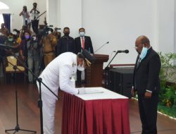 John Tabo – Ever Mudumi Resmi Pimpin Mamberamo Raya