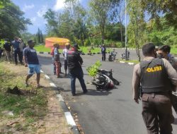 Rem Blong, Motor Tabrak Pohon, Dua Meninggal
