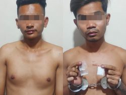 Polisi Bekuk Dua Pemuda Pemilik Sabu