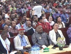 Bupati Yahukimo Resmikan Gereja Kingmi Papua Jemaat Immanuel Dekai