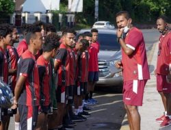 Tim Sepak Bola Papua Target Tiga Poin Lawan Sumut