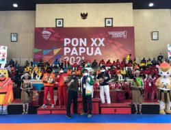 Kontingen Papua Juara Umum Tarung Derajat PON XX
