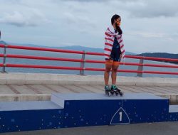 UPP Medali Sepatu Roda PON XX Papua Terindah di Indonesia