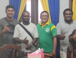 Bahas Program Kerja, Ketua Hi-Labewa Kunjungi Kabupaten Mimika