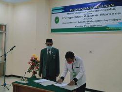 Terbitkan Akta Nikah, Pengadilan Agama Wamena Lakukan MoU