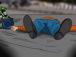 Tabrak Hewan Jenis Anjing di Koya, Pengendara Motor Meninggal