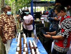Bank Papua Launching Aplikasi Laku Pandai Bank Papua di Wamena