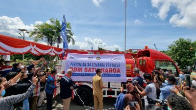 PT Pertamina Patra Niaga Regional Papua Maluku Resmikan 9 Titik Lembaga Penyalur BBM 1 Harga
