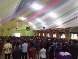 Panitia Seminar dan KKR Pemuda Segitiga Gereja di Kukuhkan