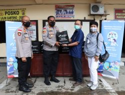 Upaya Dukung Percepatan Vaksinasi, Polresta Terima Paket Sembako Dari Pertamina