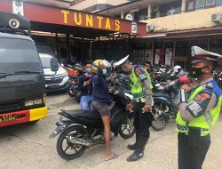 Puluhan Pengendara Kembali Terjaring Dalam Razia di Kota Jayapura