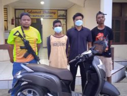 Oknum Remaja Pelaku Pencuri Motor Diringkus Polisi