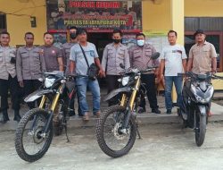 Polsek Heram Temukan 3 Unit Motor Hasil Curian di Buper