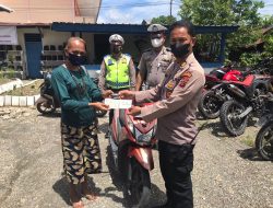 Hasil Razia, Polsek Miru Kembalikan Motor Hasil Curian ke Pemiliknya