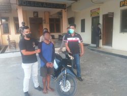 Berulah Lagi, Resividis Kasus Pencurian Motor Dibekuk Polisi Abepura