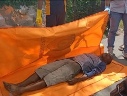 Polisi Amankan Mayat di Jalan Safri Darwin Wamena