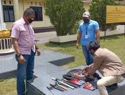 Polres Jayawijaya Berhasil Amankan Sajam dan Lambang Bendera Bercorak Bintang Kejora