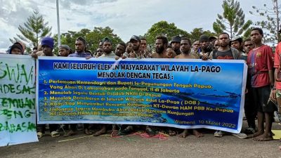 DPRD dan Bupati Lapago Diminta Buat Surat Resmi Penolakan DOB Pegunungan Tengah