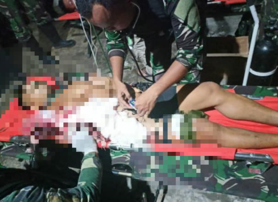 Kelompok Kriminal Separatis Bersenjata (KKSB) diduga melakukan penyerangan terhadap pos Satgas Muara dan Perairan (Mupe) Papua Korps Marinir di Kenyam, Nduga, Sabtu (26/3/2022). Akibatnya, 1 prajurit gugur.