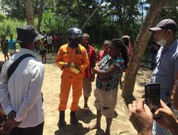 Polisi dan SAR Berupaya Cari Warga Yang Tenggelam di Sungai Balim