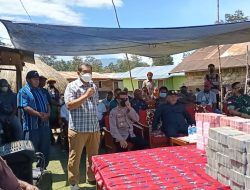 Pemda Jayawijaya Bantu 2 Miliar Untuk Warga Terdampak di Distrik Wouma