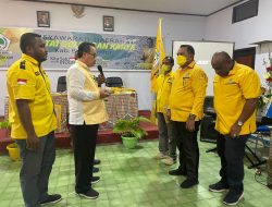 Terpilih Secara Aklamasi, Andreas Rumkorem Pimpin Golkar Biak Numfor