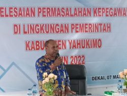 Sejumlah Persoalan Kepegawaian Dibahas BKD Yahukimo dengan BKN Wilayah IX Jayapura