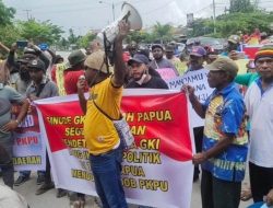 Kurang Puas Demo Dibatasi Jumlah, Massa Tolak DOB Janji Demo Susulan Dengan Massa Lebih Banyak