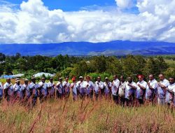 Nikmati Keindahan Rumput Mei, 40 Kepala Distrik Se-Jayawijaya Berwisata Bersama