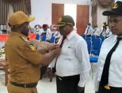 Wakil Bupati Buka Kegiatan Pelatihan Dasar Kepada 418 CPNS di Kabupaten Yahukimo