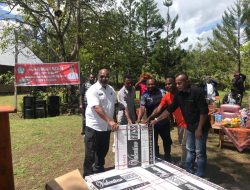 Wakil Bupati Bantu Bahan Pendukung Pembangunan Pastoran Kristus Penebus Hepuba