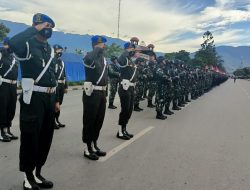 Ratusan Personil Polri dan TNI Disiagakan Amankan Pengumuman DOB di Jayawijaya