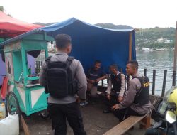 Jaga Kamtibmas, Patmor Satuan Samapta Polresta Jayapura Rutin Lakukan Patroli Dialogis