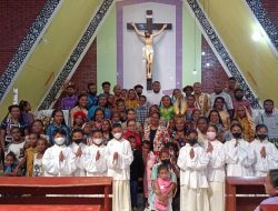 Umat Katolik di Jayawijaya Diminta Hidup Dalam Kasih Allah