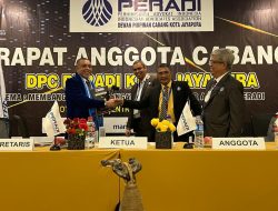 Sejumlah Rekomendasi Dihasilkan Dalam RAC PERADI Kota Jayapura, Ini Point Pentingnya